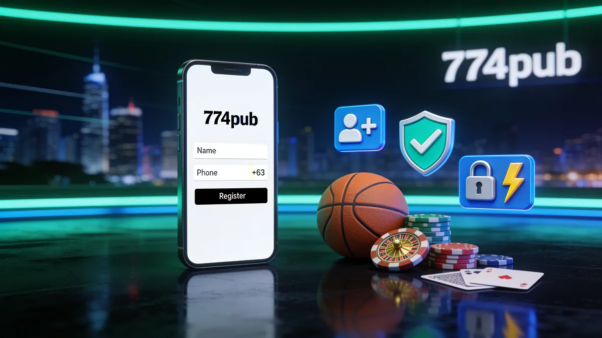 How to Register at 774pub for players in the Philippines